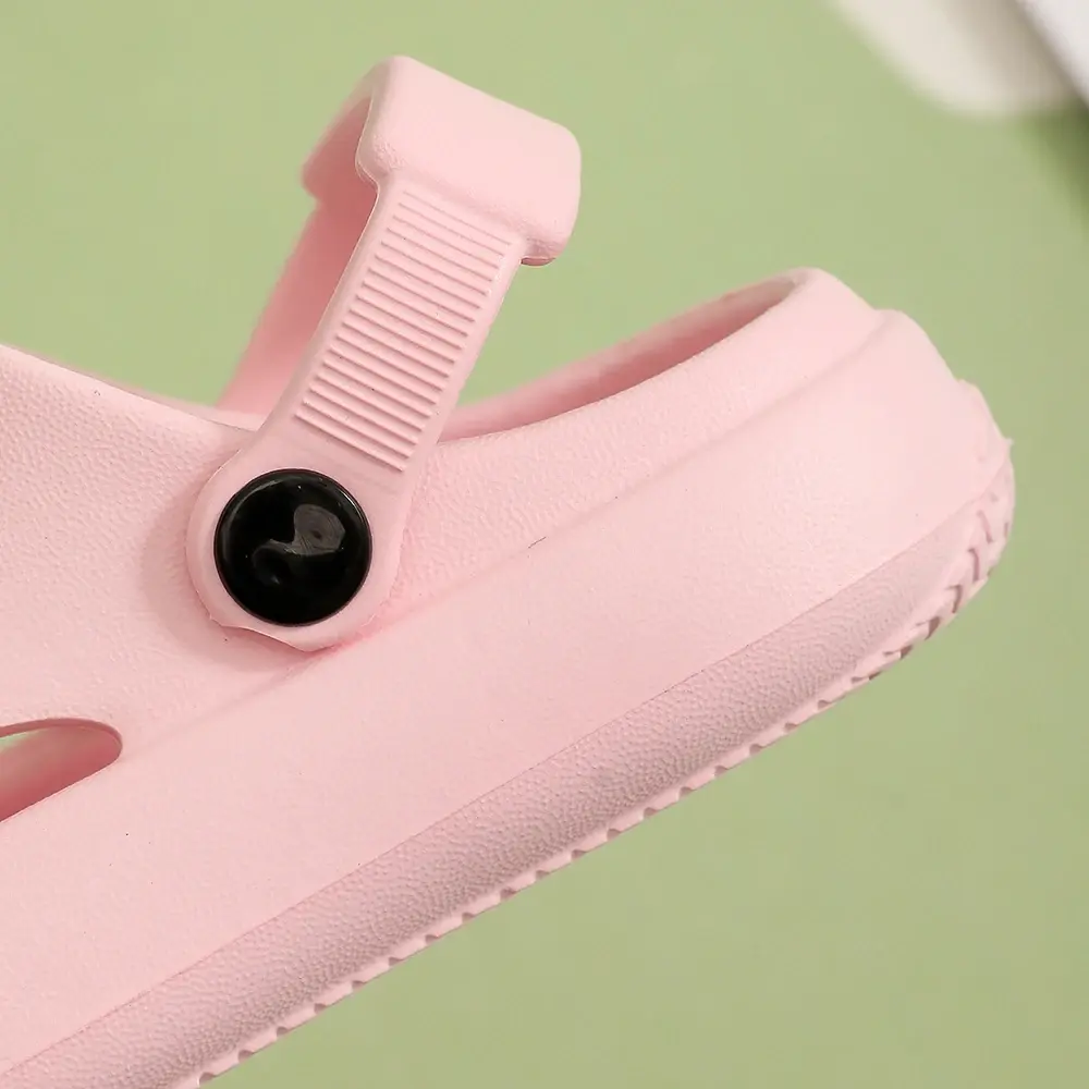 Summer Children's Hole Slipper Girl Fashion Flower Sandals Kids Beach Shoes Soft Bottom Toddler Home Slipper