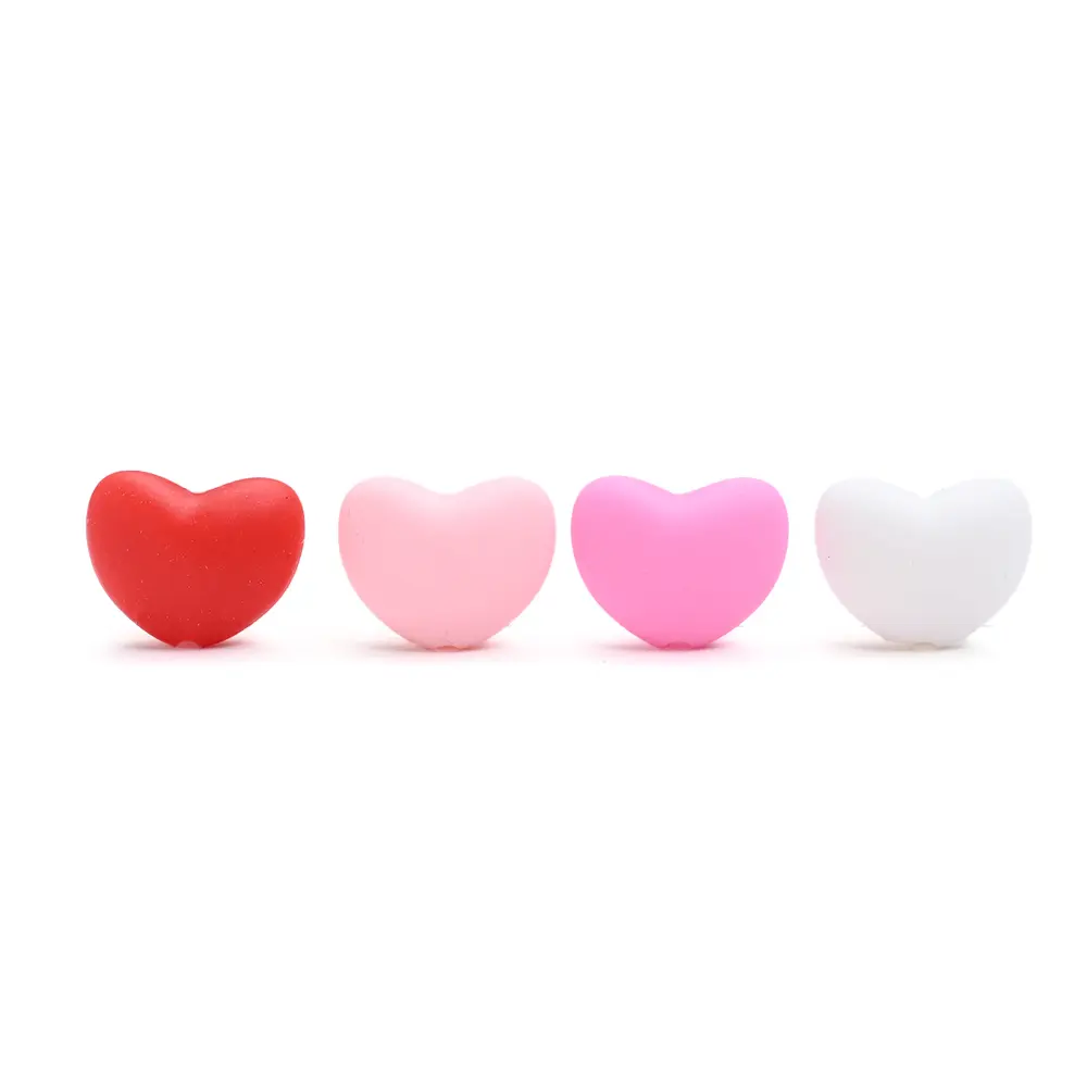 73Pcs 12mm Baby Round Silicone Teether Beads Pink Cloud Spacer Beads Set Jewelry Necklace Keychain Making Diy Set Accessories