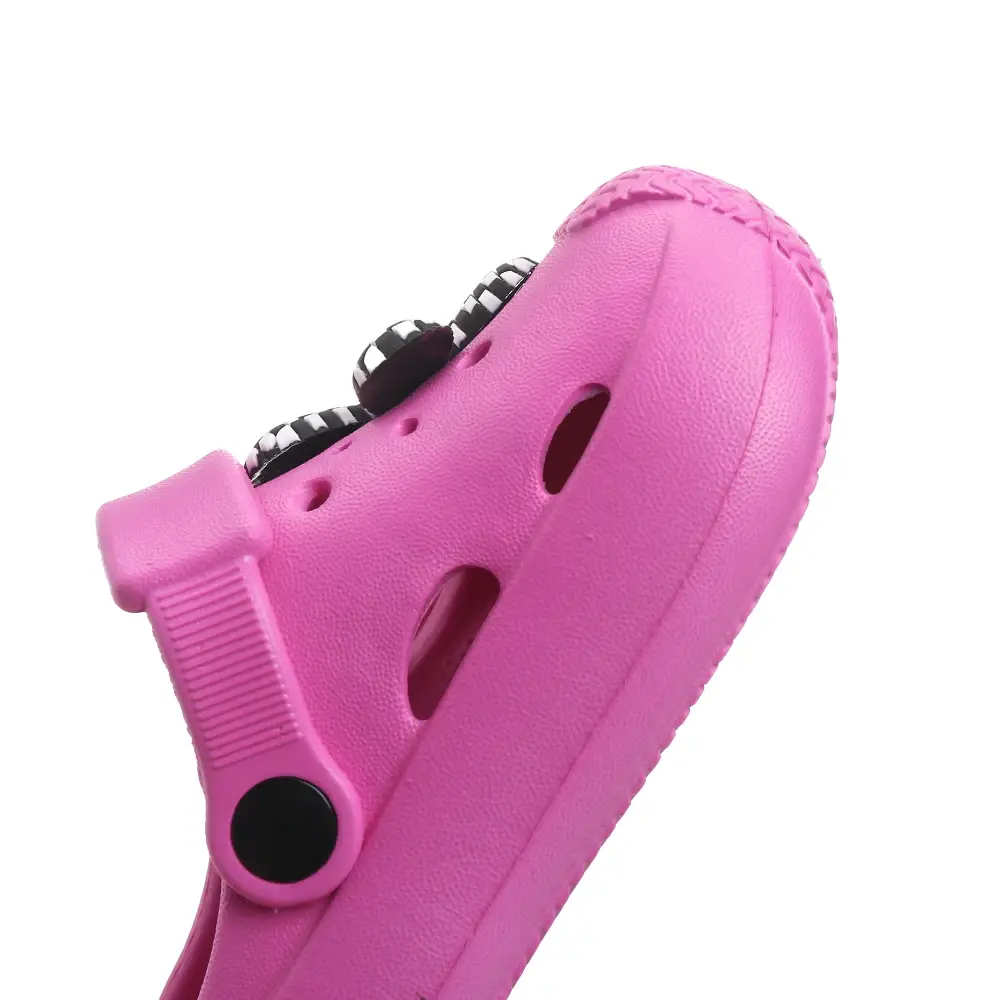 New Summer Children Beach Slippers Soft Anti-Slip Comfort Hole Flower Sandal for Boy Girl Cute  Light Breathable Garden Shoes