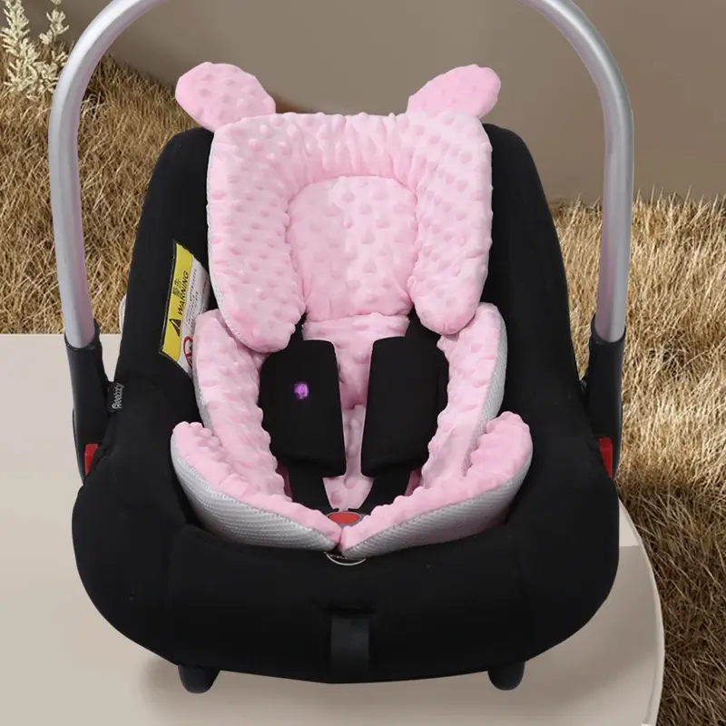 Four Seasons Baby Stroller Cushion Infant Car Seat Insert Stroller Pad General Thermal Mattress Mesh Breathable 2 Side Available