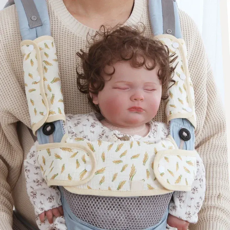 Baby Safety Belt Accessories Soft Cushion Shoulder Strap Cover Baby Waist Stool Drooling Bib Baby Strap Bib
