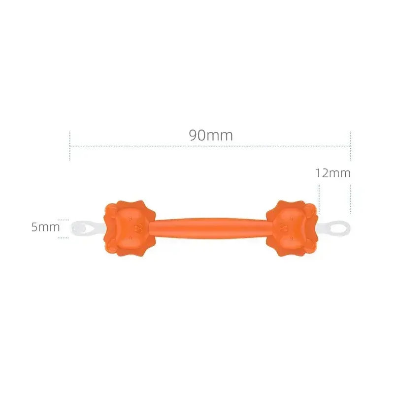 Baby Cleaner Spoon Double-headed Soft Wax Curette Picker Nose Cleaner Silicone Ear Wax Pickers