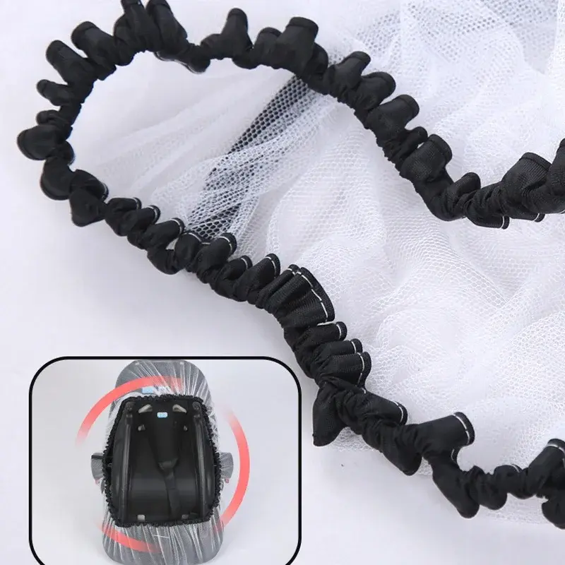 New Mosquito Net For Baby Stroller Summer Pram Insect Shield Net Infants Pushchair Cart Safe Protection Mesh Pram Accessories