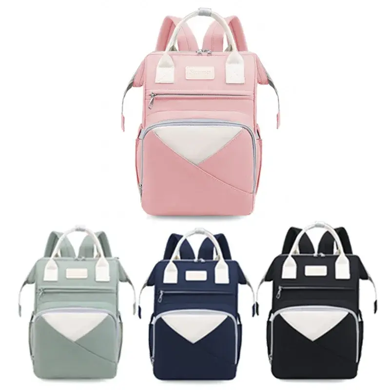 Mommy Diaper Bags Baby Stroller Hanging Bag Mother Large Capacity Nappy Backpacks with Changing Mat Convenient Baby Nursing Bag