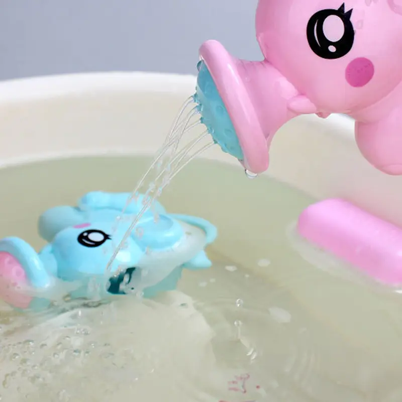 Baby Bath Toy, Bathing Cute Elephant Shower Swimming Water Spraying Clouds Shower Bath Toy For Kids Water Playing Toy