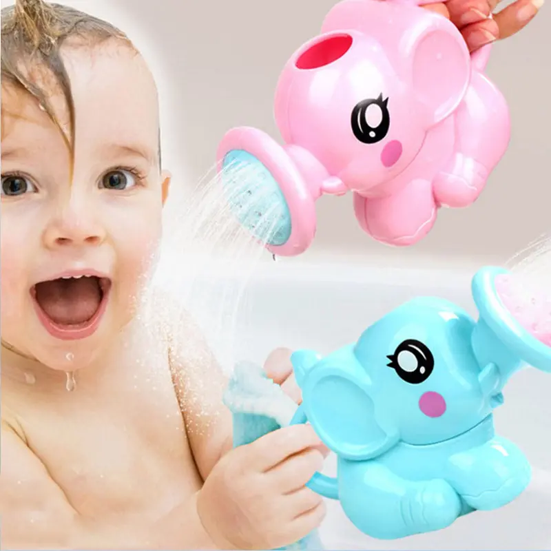 Baby Bath Toy, Bathing Cute Elephant Shower Swimming Water Spraying Clouds Shower Bath Toy For Kids Water Playing Toy