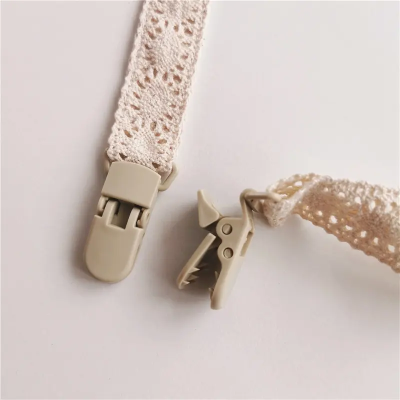 New Cute Bear Baby Pacifier Chain Clips Holders Anti-drop Chain Cartoon Teething Clips Teether Toy Soother Pacifier Strap