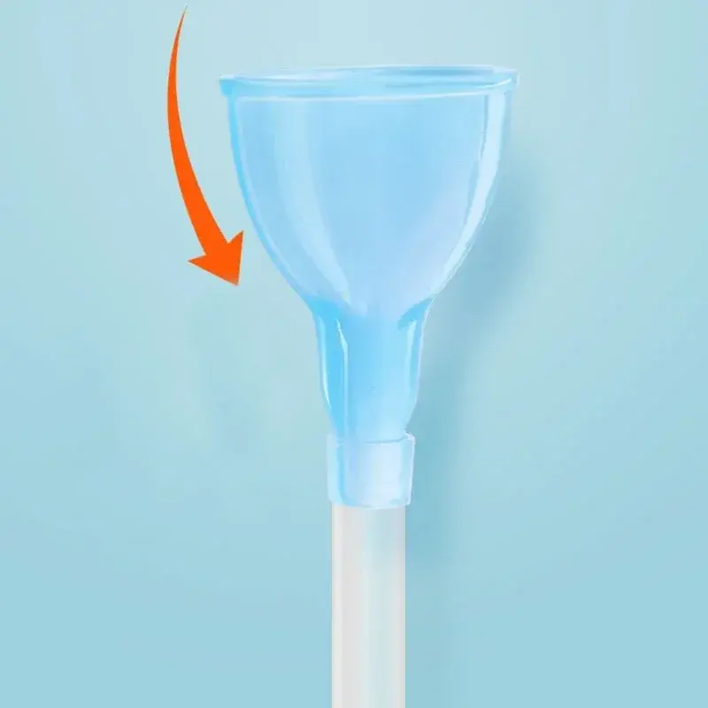 Nasal Aspirator Soft Tip Safe Sucker Newborn Baby Vacuum Suction Sick Toddlers Practical Infant Absorption Nose Cleaner Snot