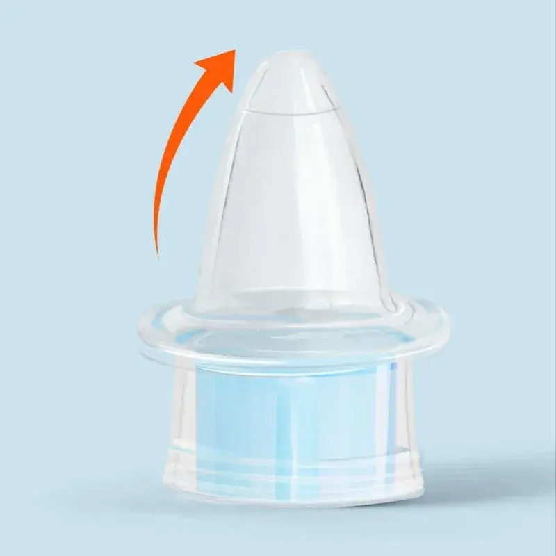 Nasal Aspirator Soft Tip Safe Sucker Newborn Baby Vacuum Suction Sick Toddlers Practical Infant Absorption Nose Cleaner Snot