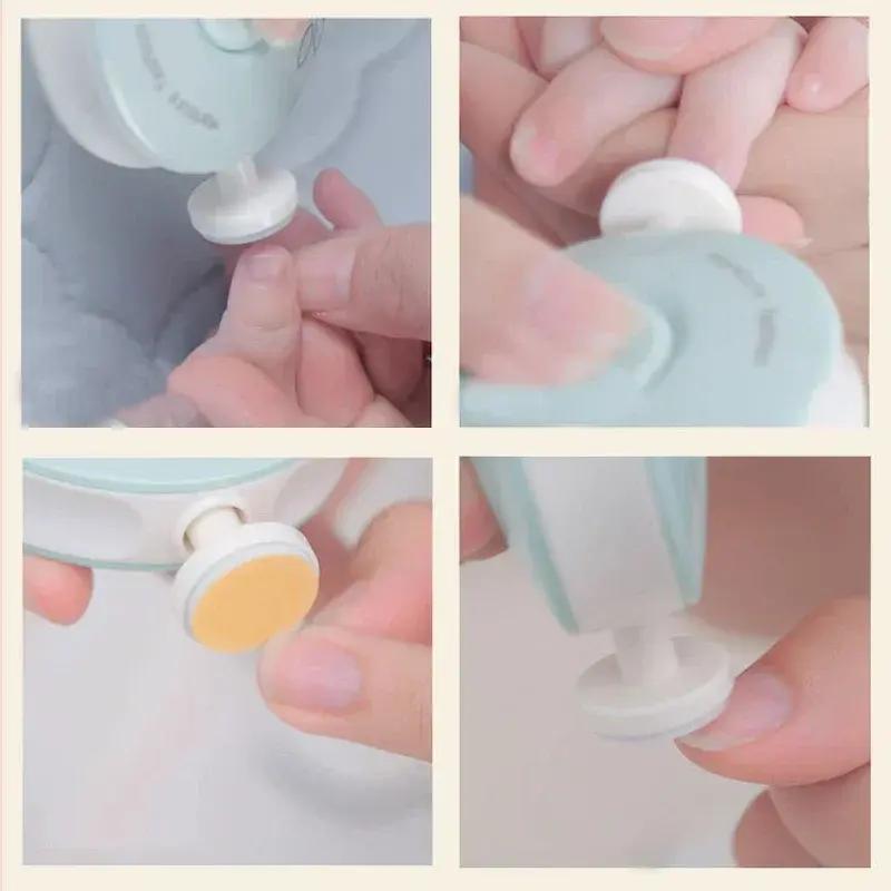 Multifuncional Electric Baby Nail Trimmer Nail File Clippers Toes Fingernail Cutter Manicure Tool Baby Care Supply Tools