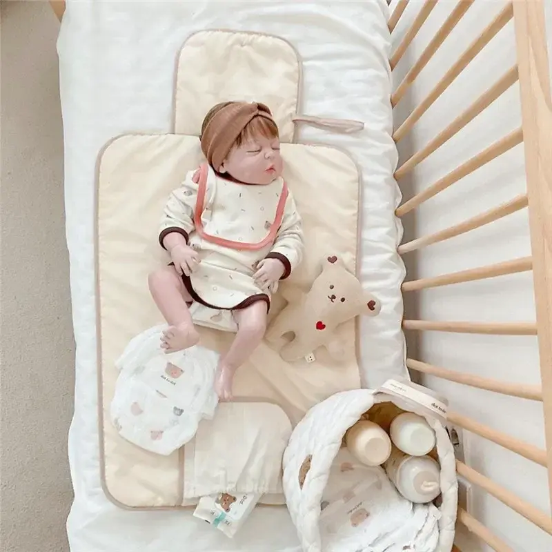 Portable Changing Pad for Baby Diaper Bag and Travel Changing Station Foldable Baby Diaper Changing Pad Waterproof Newborn Diape