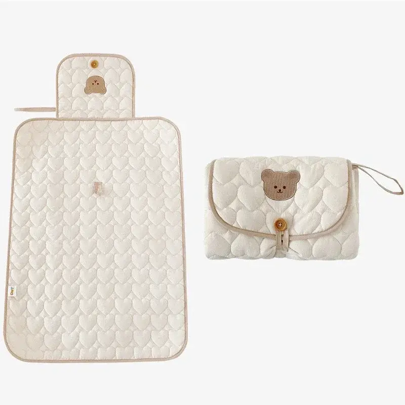 Portable Changing Pad for Baby Diaper Bag and Travel Changing Station Foldable Baby Diaper Changing Pad Waterproof Newborn Diape