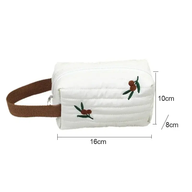 Cute Bear Portable Diaper Pods Reusable Fashion Prints Wet/Dry Cloth Wet Bag Mommy Storage Travel Bag Baby Stroller Bag