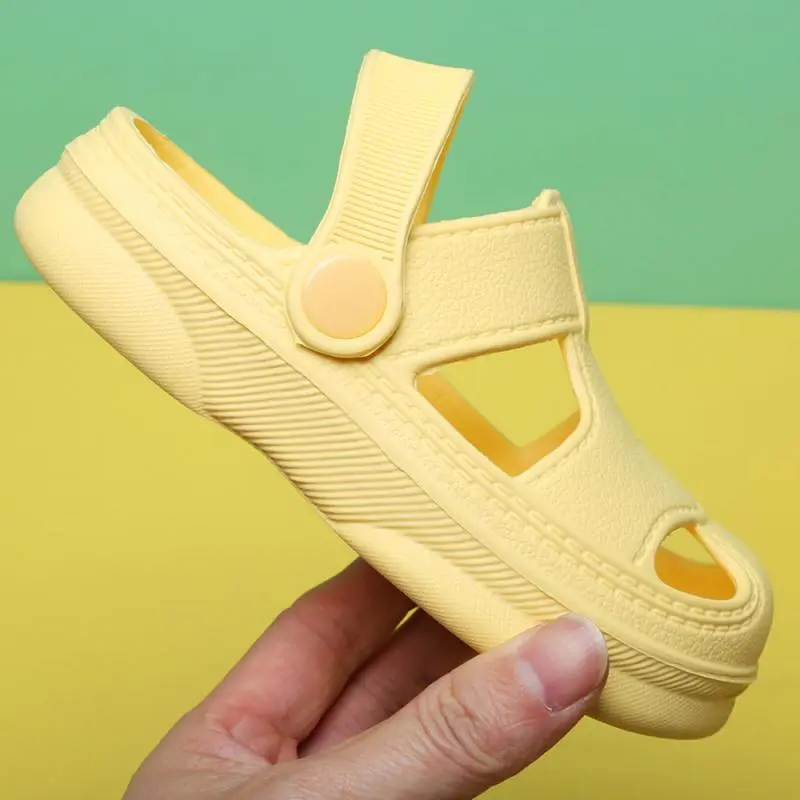 Summer Children's Shoes Rubber Sole Non-slip Toddler Shoes Sandals Garden Beach Sandals for Boys Girl Soft Breathable Shoes