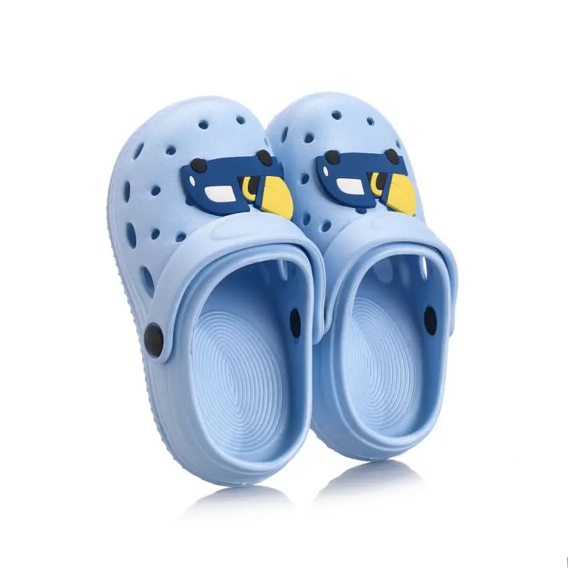 Children's Sandals Summer Boy Girl Indoor Non-slip Slippers High Quality Soft Quick Drying Hole Shoes Beach Garden Shoes