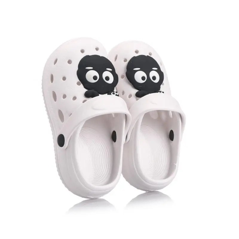 Children's Sandals Summer Boy Girl Indoor Non-slip Slippers High Quality Soft Quick Drying Hole Shoes Beach Garden Shoes