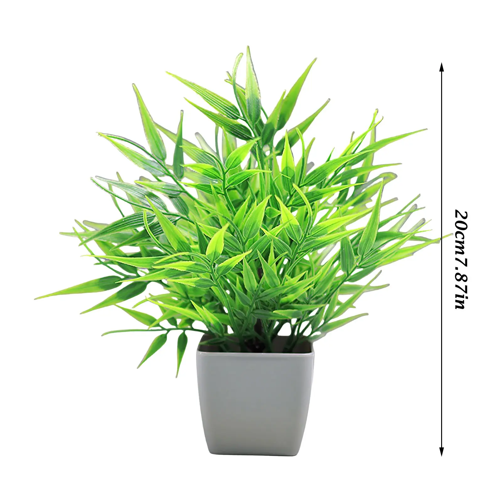 Elegant Simulation Green Plant Potted Ornaments for Indoor Decor Perfect Plant Combination for Desktop and Home Use room decor