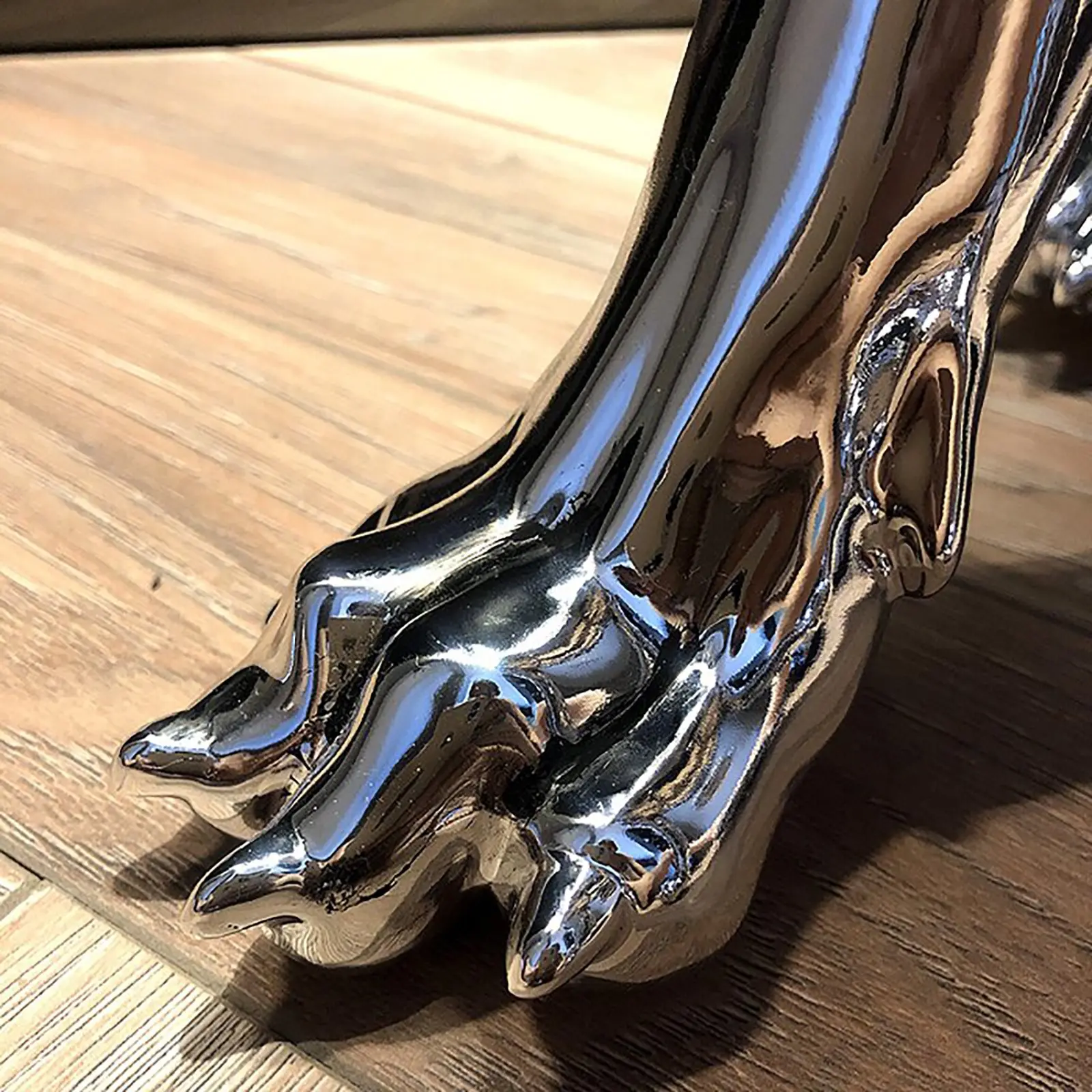 Nordic Home Decoration Electroplate Doberman Dog Sculptures and Figurines,Large Art Home Accessories Room Decor Animal Statue