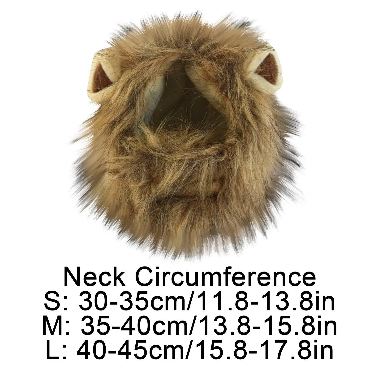 New Cute Funny Pets Clothes Cap Cute Cat Wig Lion Mane Costume Cosplay Kitten Dog Hat with Ears Fancy Party Supplies