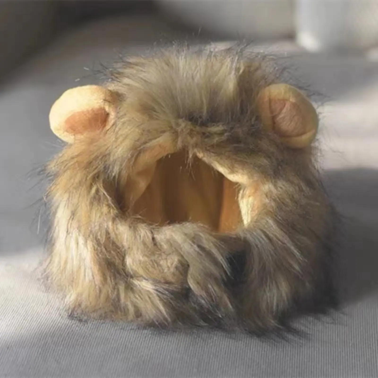 New Cute Funny Pets Clothes Cap Cute Cat Wig Lion Mane Costume Cosplay Kitten Dog Hat with Ears Fancy Party Supplies
