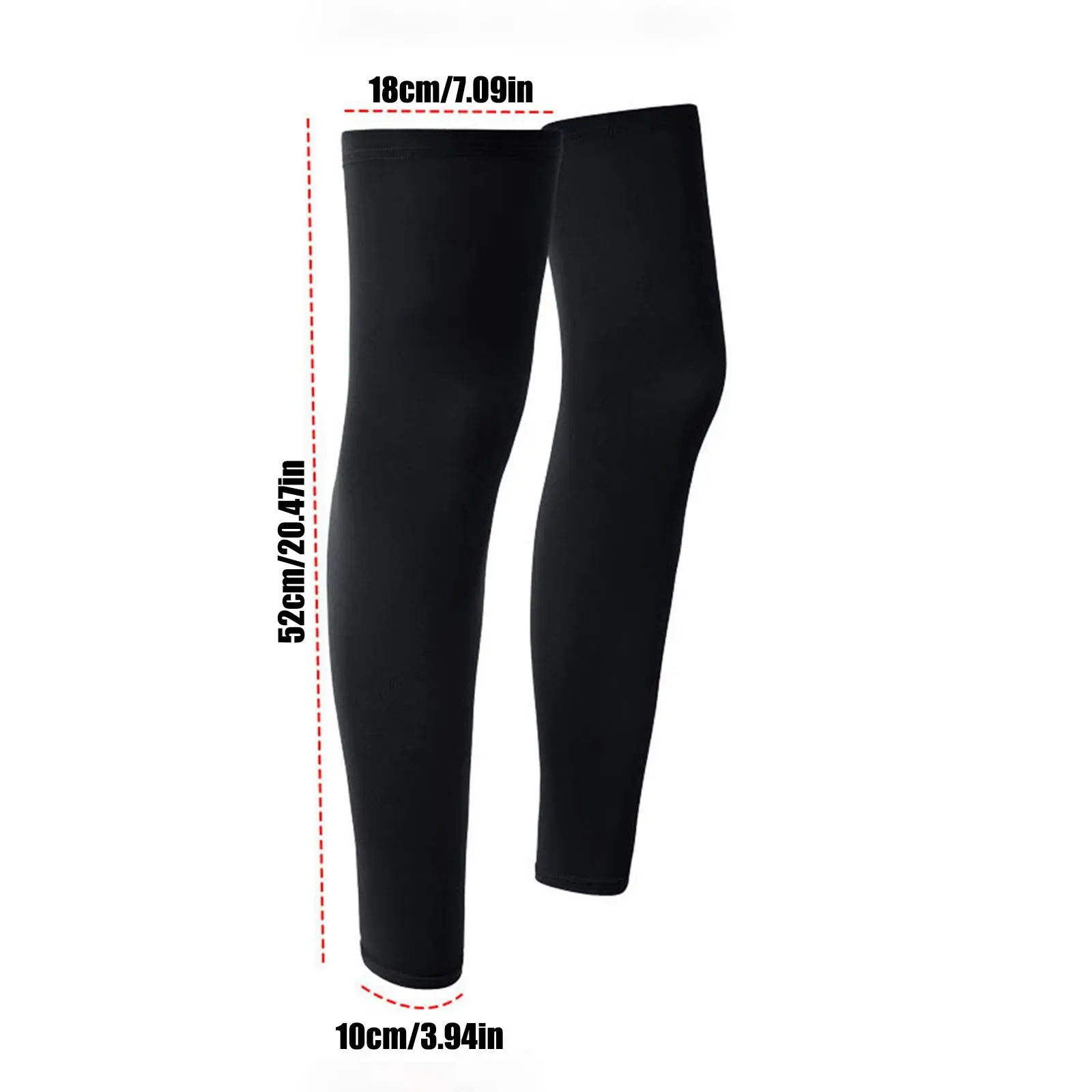 SUmmer Anti-uv Sun Protection Cycling Leg Sleeves Silk Ice Breathable Cover Bike Racing MTB Leg Sleeve For Man Woman