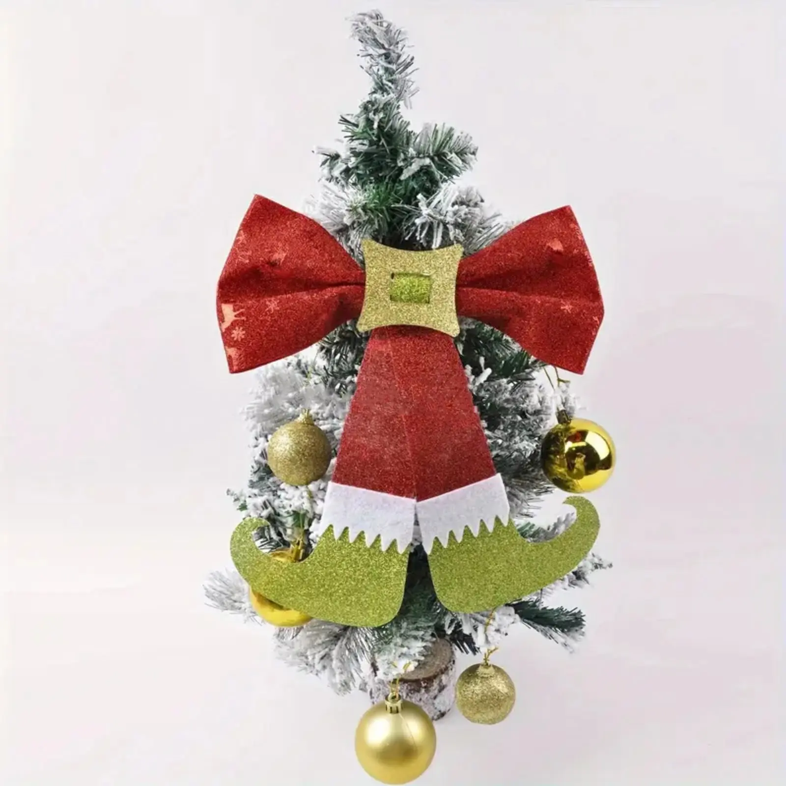 Newest Christmas Tree Bows Snowflake Elf Big  Large Holiday Toddle Christmas Accessories