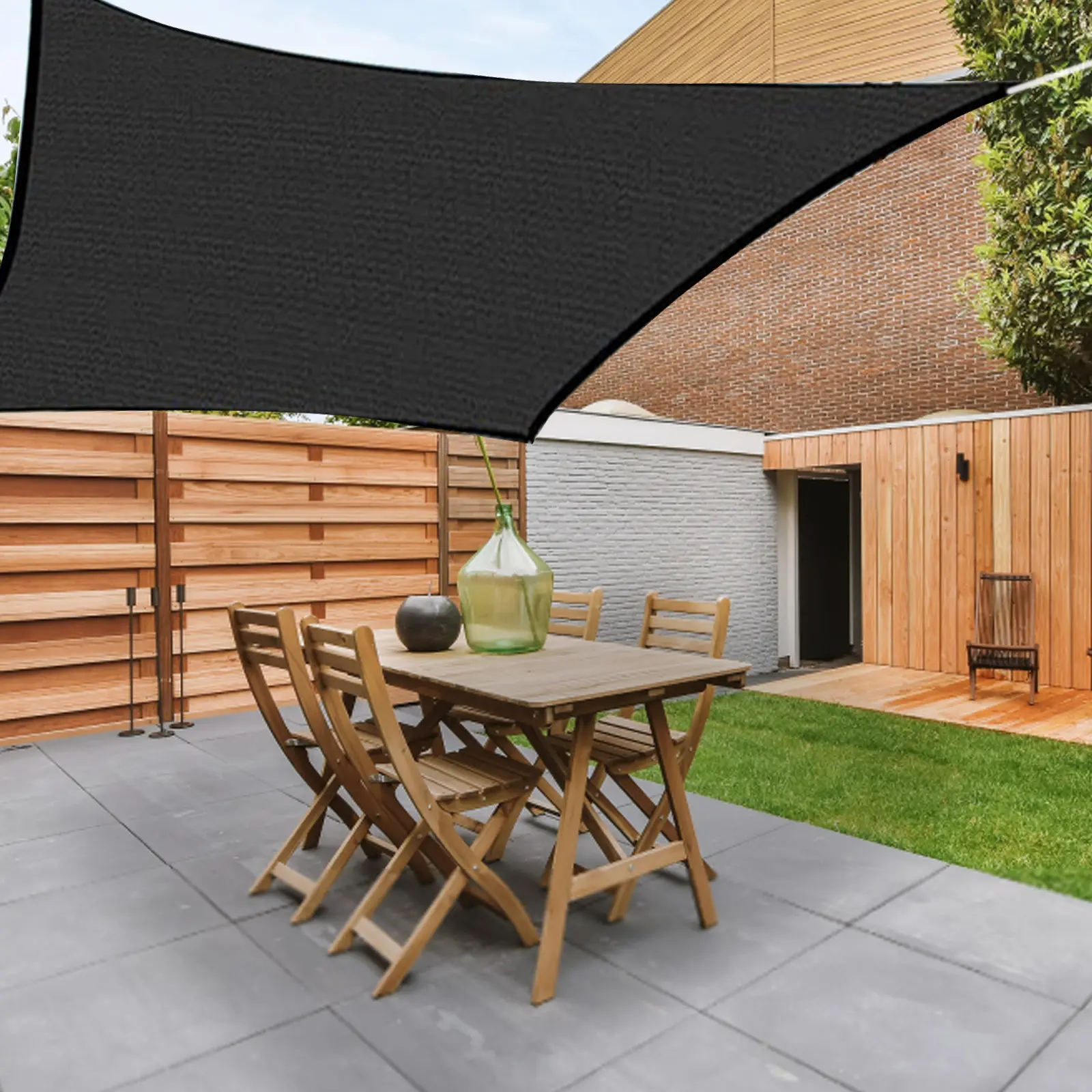 HDPE Sunshade Net for Garden, UV Protection, Outdoor Pergola, Sun Cover, Pool Awning, Plant Shed Sail, 90% Shading
