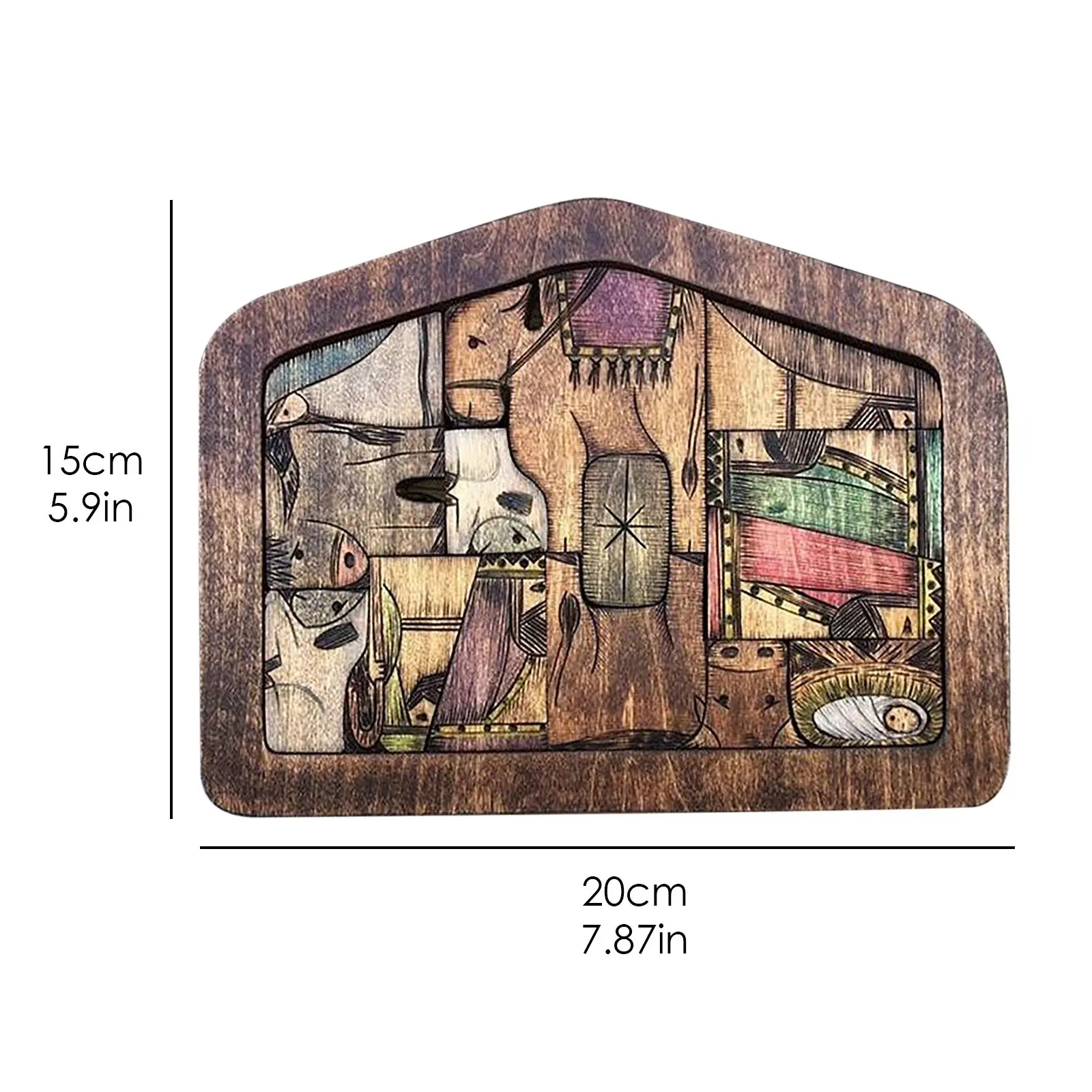 Wooden Jesus Puzzles Nativity Set Nativity Puzzle With Wood Burned Design Jigsaw Puzzle Game For Adults And Kids Desk Figurines