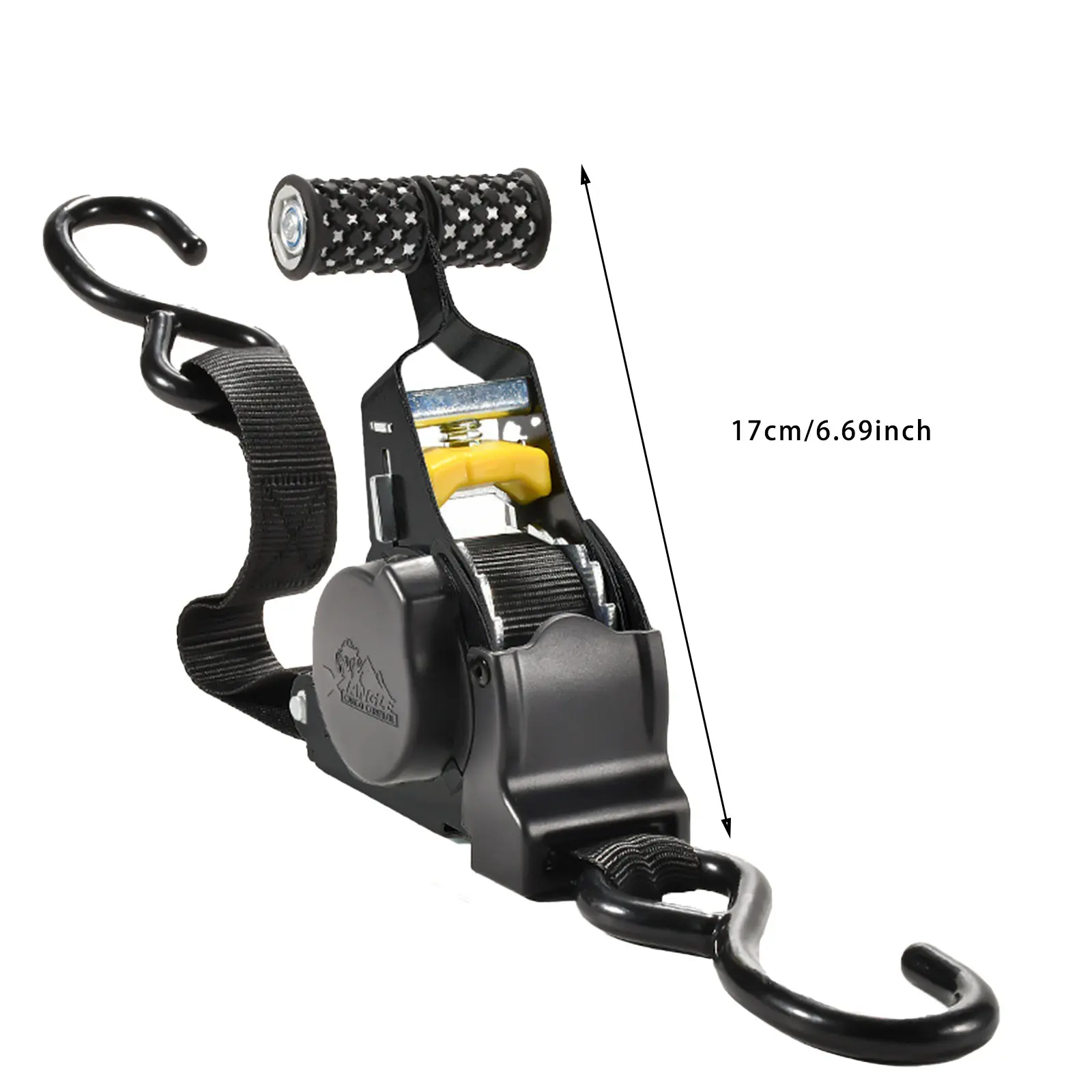 Retractable Auto Ratchet Strap Automatic Shrink Bundle Tape Retractable Belts For Motorcycles Convenience Luggage Straps