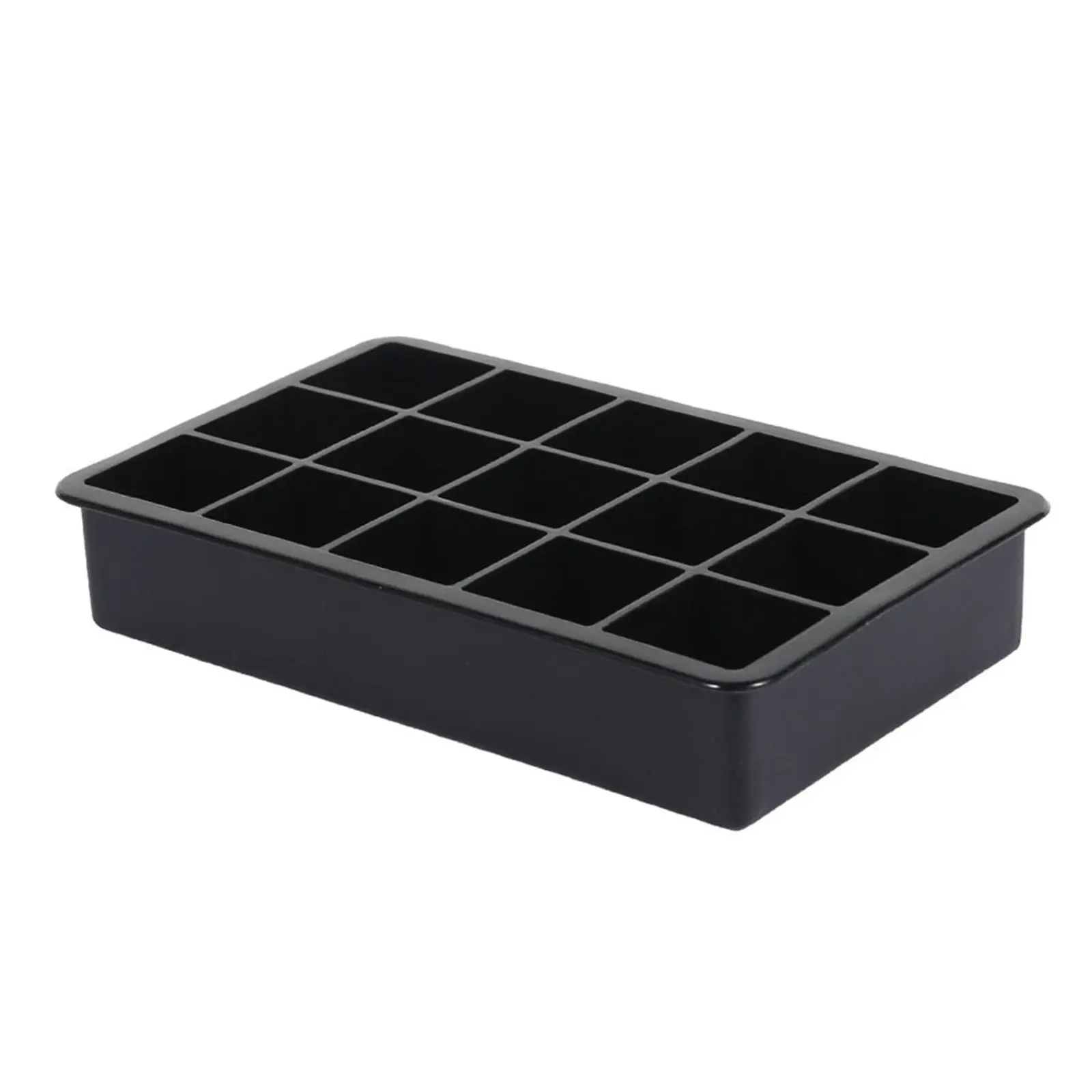 15 Grid Silicone Ice Tray Evenly Freezes Summer Ice Cubes For Making Household Square Ice Mold Easy Demolding Creative Diy Silic