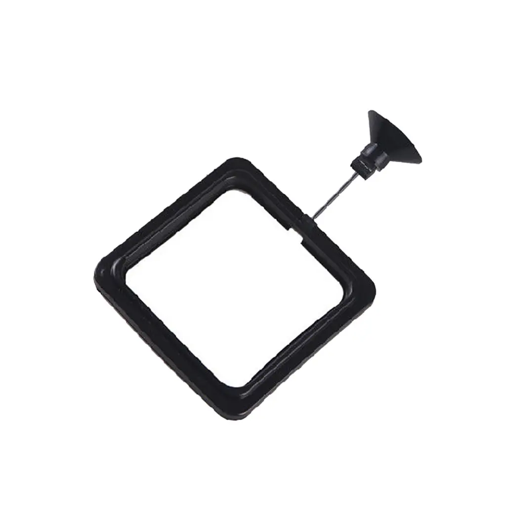 Feeding Ring Aquarium Fish Tank Station Floating Fish Feeding round Food Tary Feeder Square/Circle Home Fish feeding frame