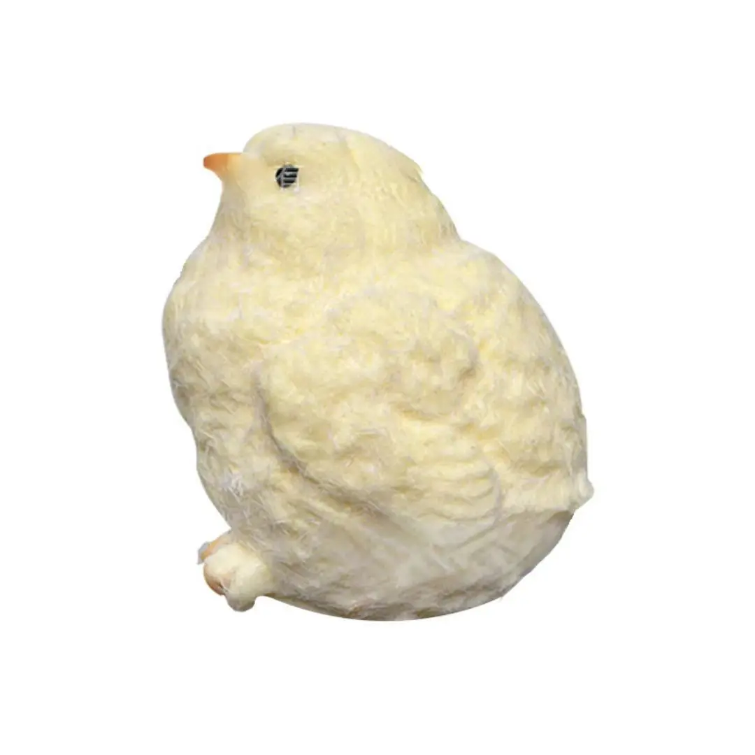 Handmade Silicone Squishy Big Chicken, Cute Taba Chicks Squeeze Squishy Chicks,Soft Squishy Fidget Toys,Chicken Stress Toy