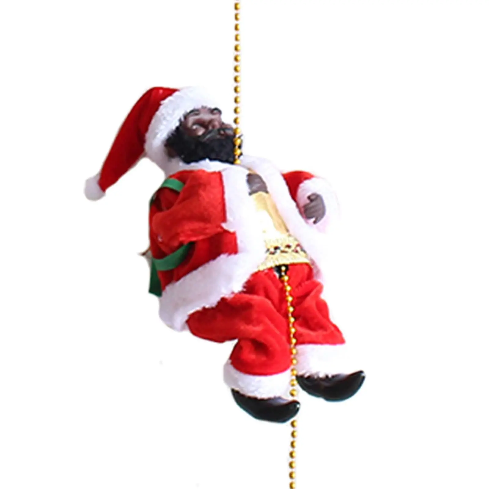 New Santa Claus Battery Operated Electric Climb Up and Down Climbing Santa with Music Christmas Decorations For Home Door