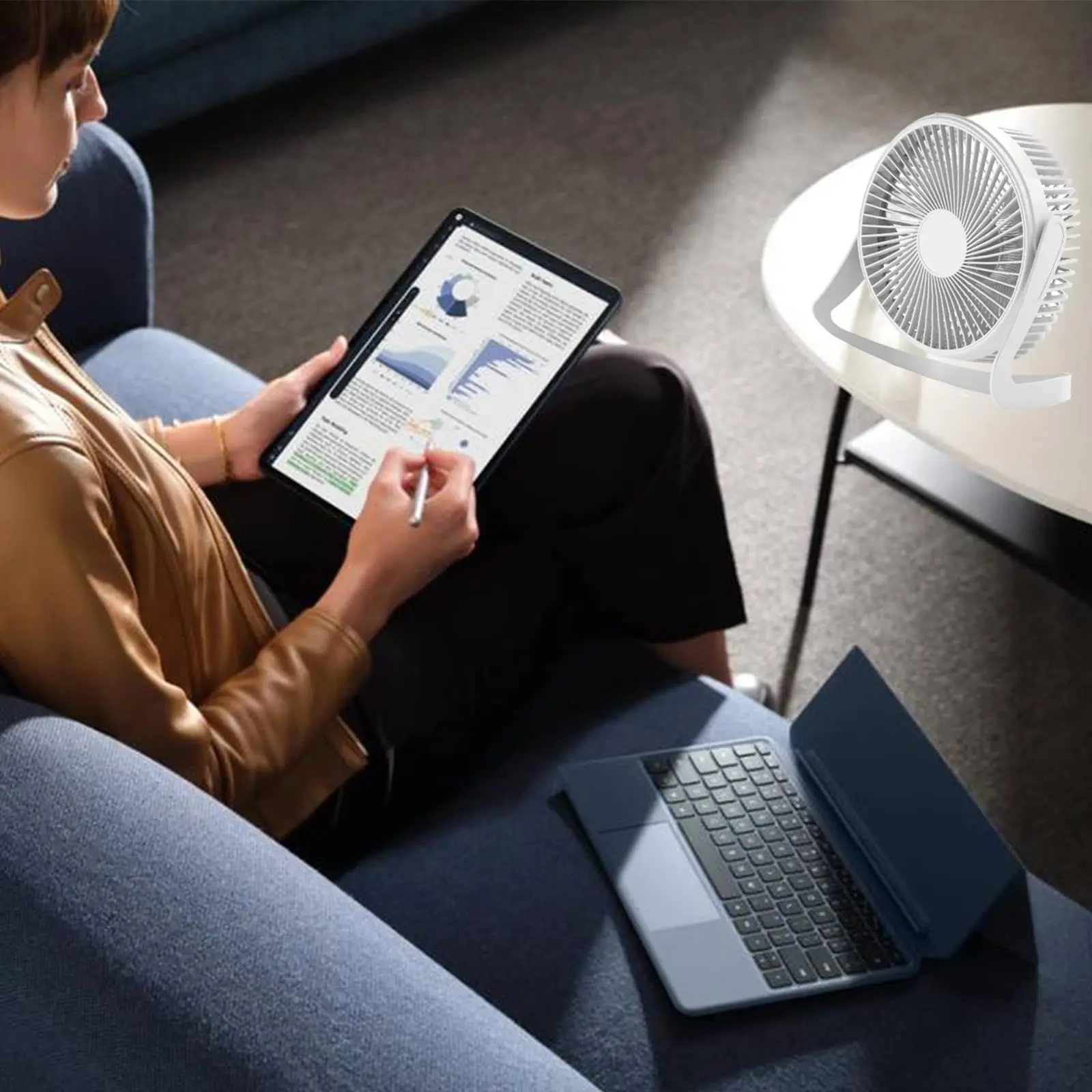 Portable Mini Hand Clip Fan USB Charging Quiet Desktop Electric Fan High Quality Student Dormitory Small Cooling Ventilador Fans
