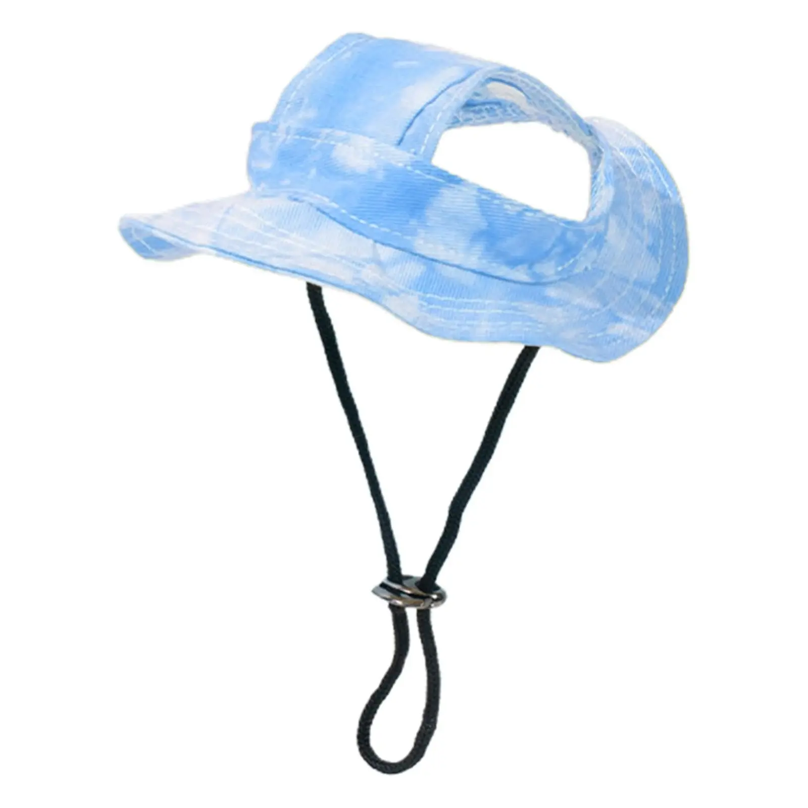 Pet Hat with Ear Holes Summer Outdoor Cute Dog Cat Hat Colorful Adjustable Baseball Cap for Small Medium Dogs Cats Pet Supplies
