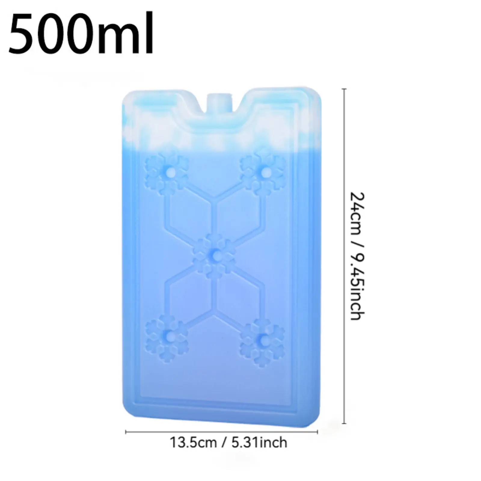 Food Cooling Ice Crystal Box Reusable Portable Fast Cold Pack Outdoor Camping Food Fresh Cooler