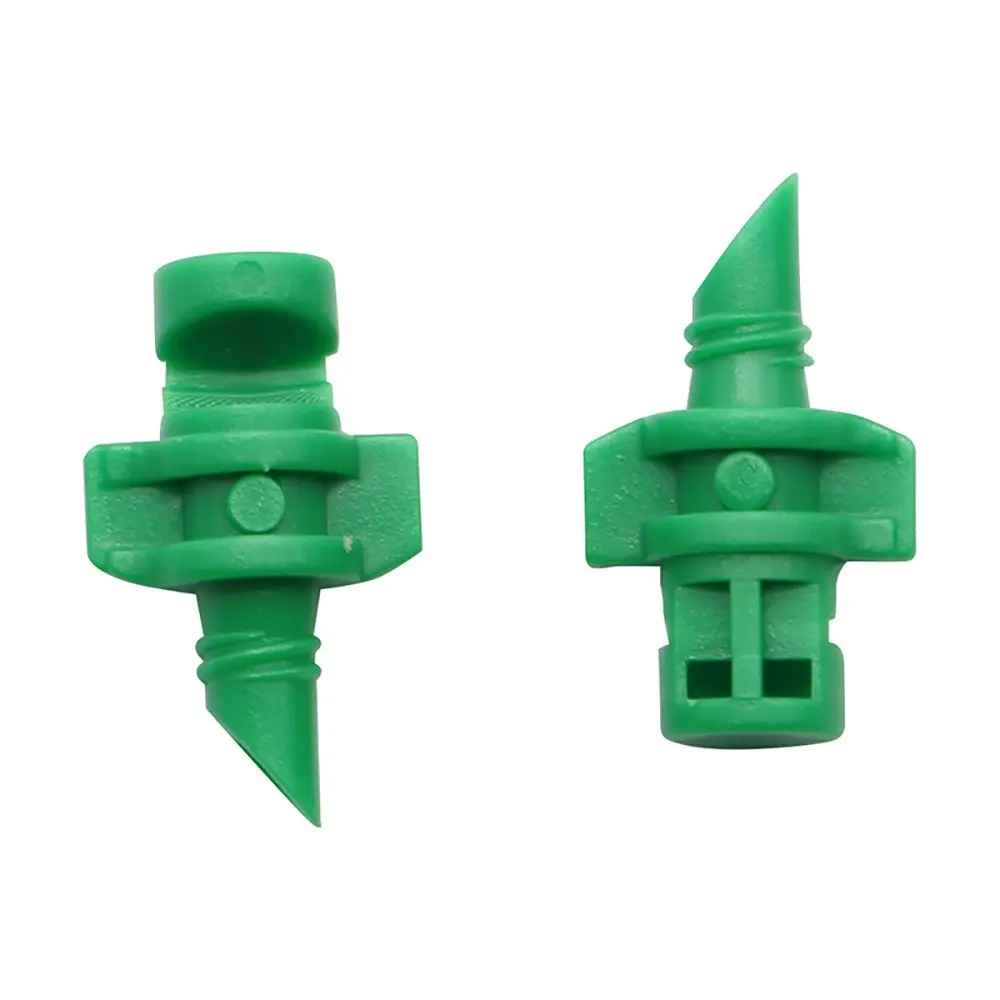90/180/360 Degree Adjustable Irrigation Dropper, Garden Spray Micro Nozzle, Rotating Nozzle 4/7mm hose Compensation Fog Sprayer