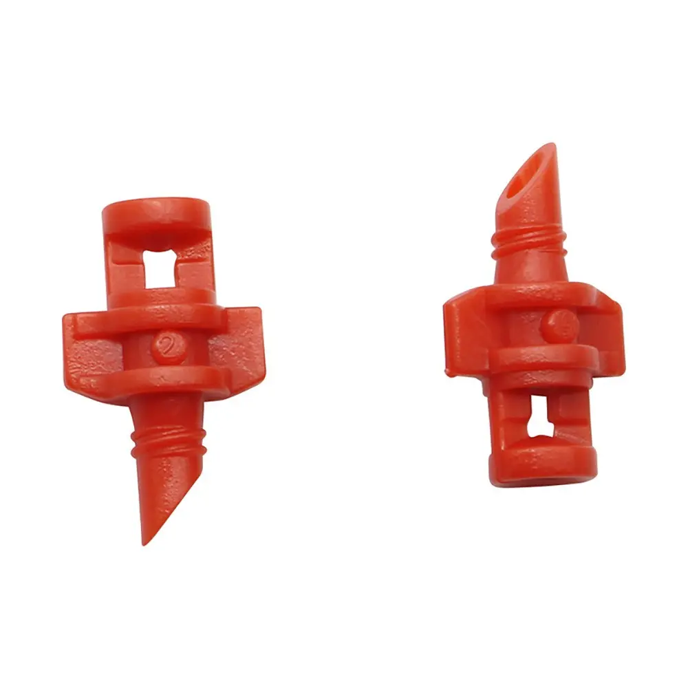 90/180/360 Degree Adjustable Irrigation Dropper, Garden Spray Micro Nozzle, Rotating Nozzle 4/7mm hose Compensation Fog Sprayer