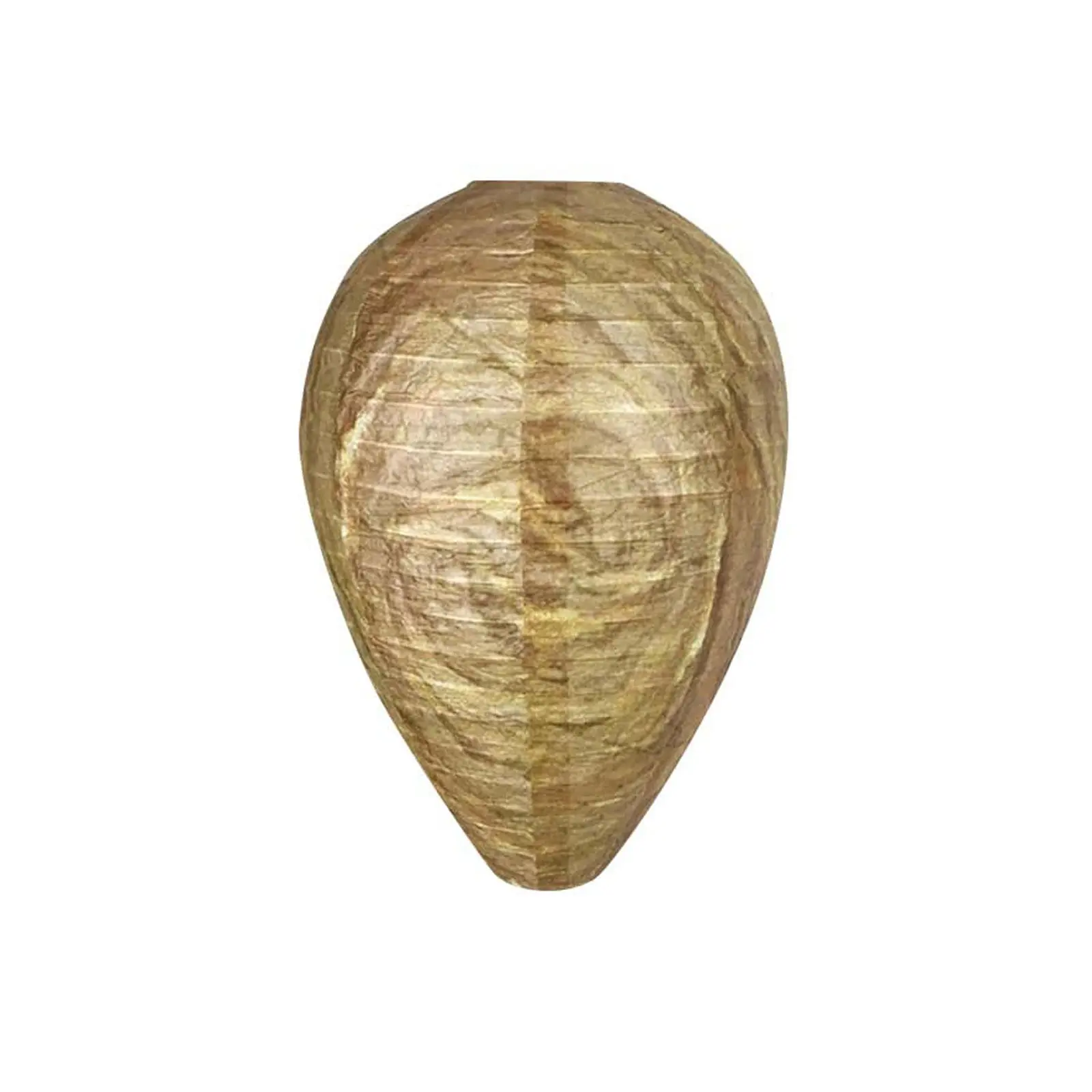 Hanging Wasp Nest Decoy Outdoor Waterproof Fake Wasp Nest Decoy Nest Decoy Hornets Plastic Insects Paper Drive Beehive Lantern