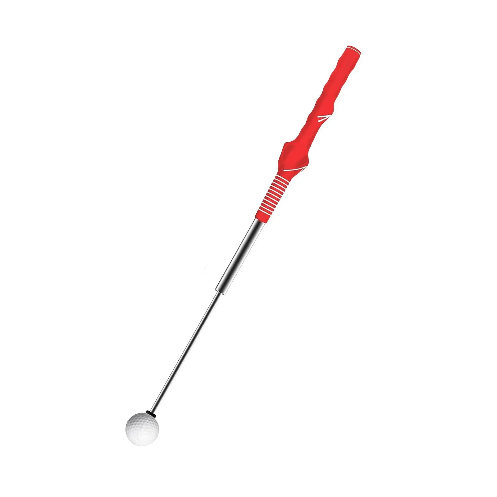 Golf Swing Trainer Beginner Alignment Gesture Correct Wrist Golf Swing Practice Stick Retractable Practice Golf Training Aids