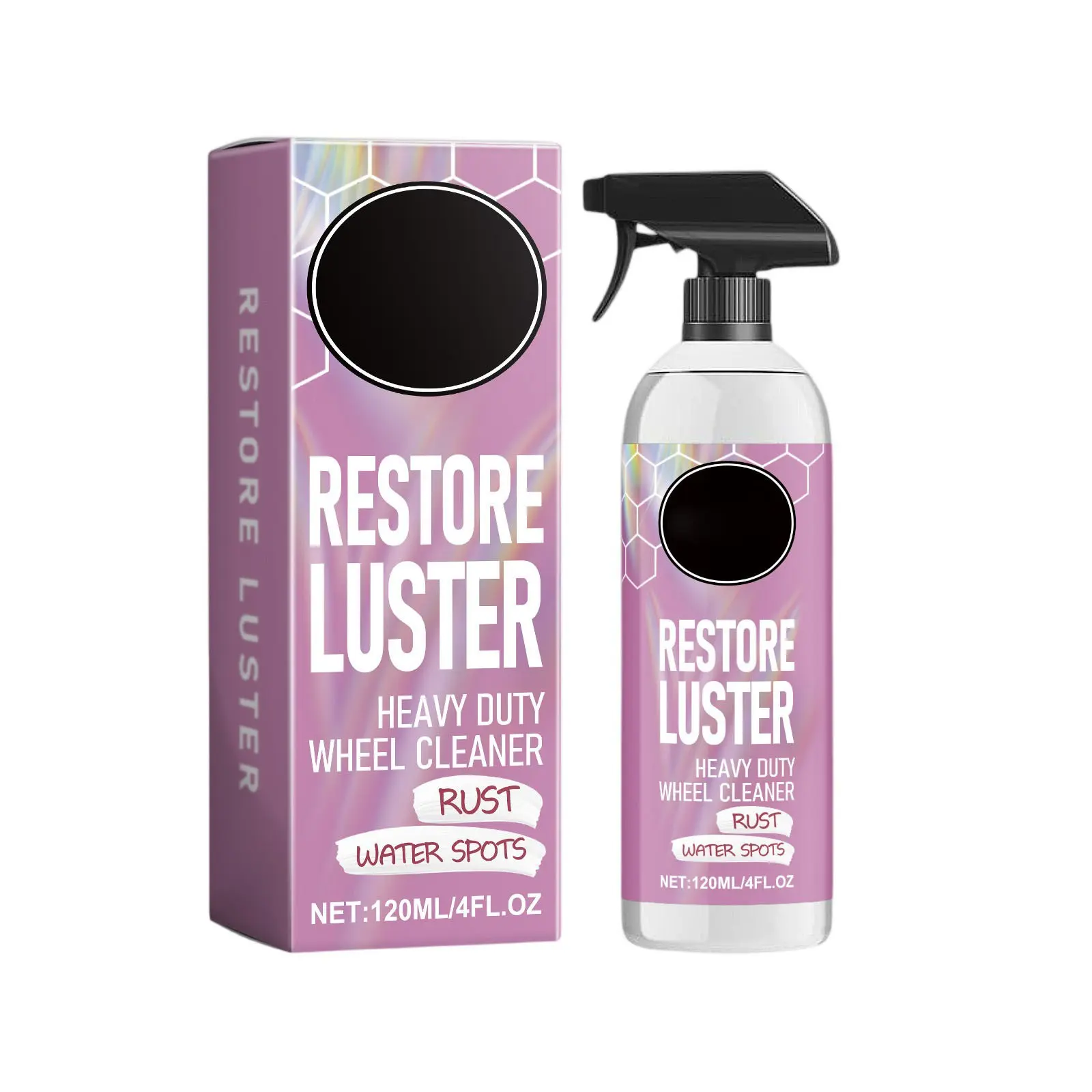 Wheel Cleaner Car Paint Wheel Iron Particles Powder Cleaning Super Dust Remover Spray Metal Surface Defender Auto Rim Cleaner