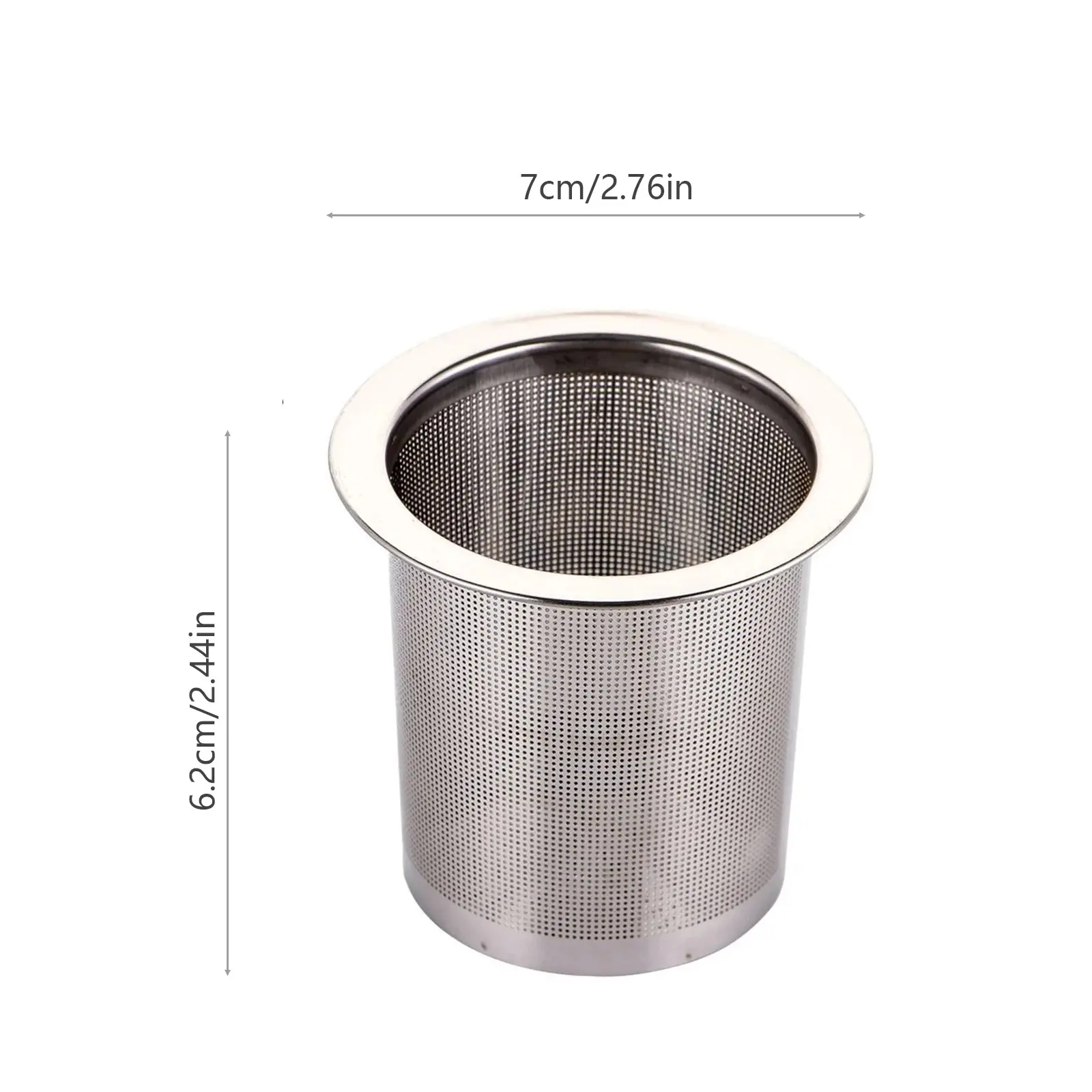 Mesh Tea Infuser Reusable Tea Strainer Teapot Stainless Steel Loose Tea Leaf Filter Drinkware Kitchen Accessories Tea Strainer