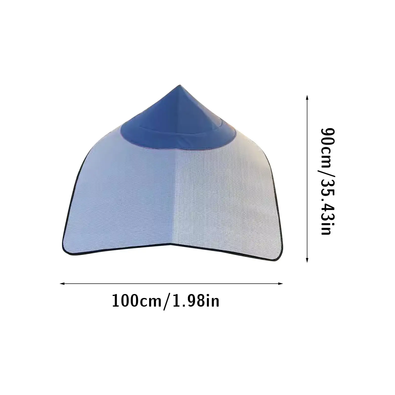 Summer outdoor insulation, thickening, dry farming, planting, flower picking, tea picking, sun protection, bamboo hat, cloak