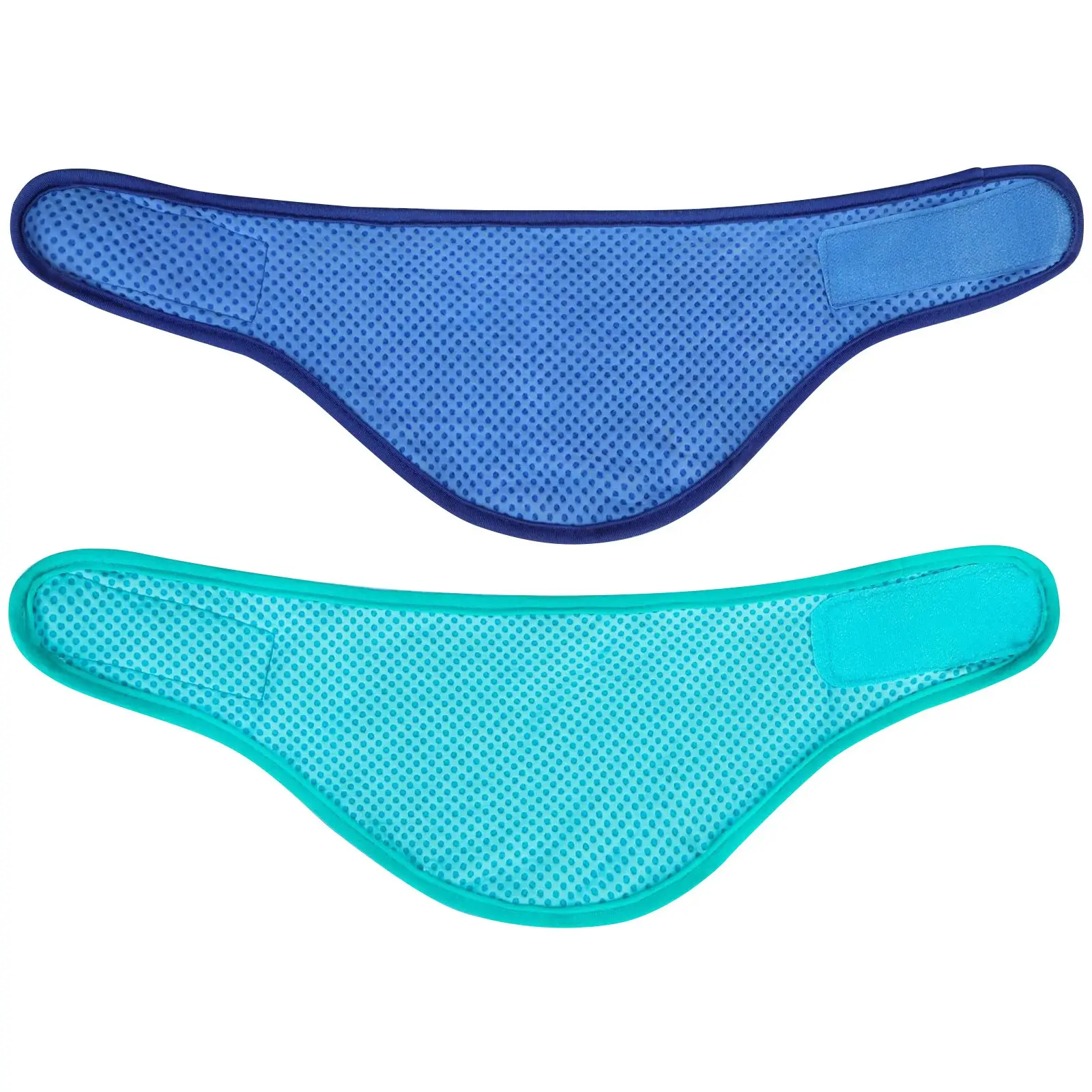 Summer Dog Cooling Scarf Adjustable Pet Bandana for Small Medium Dogs Breathable Puppy Ice Collar Dog Accessories