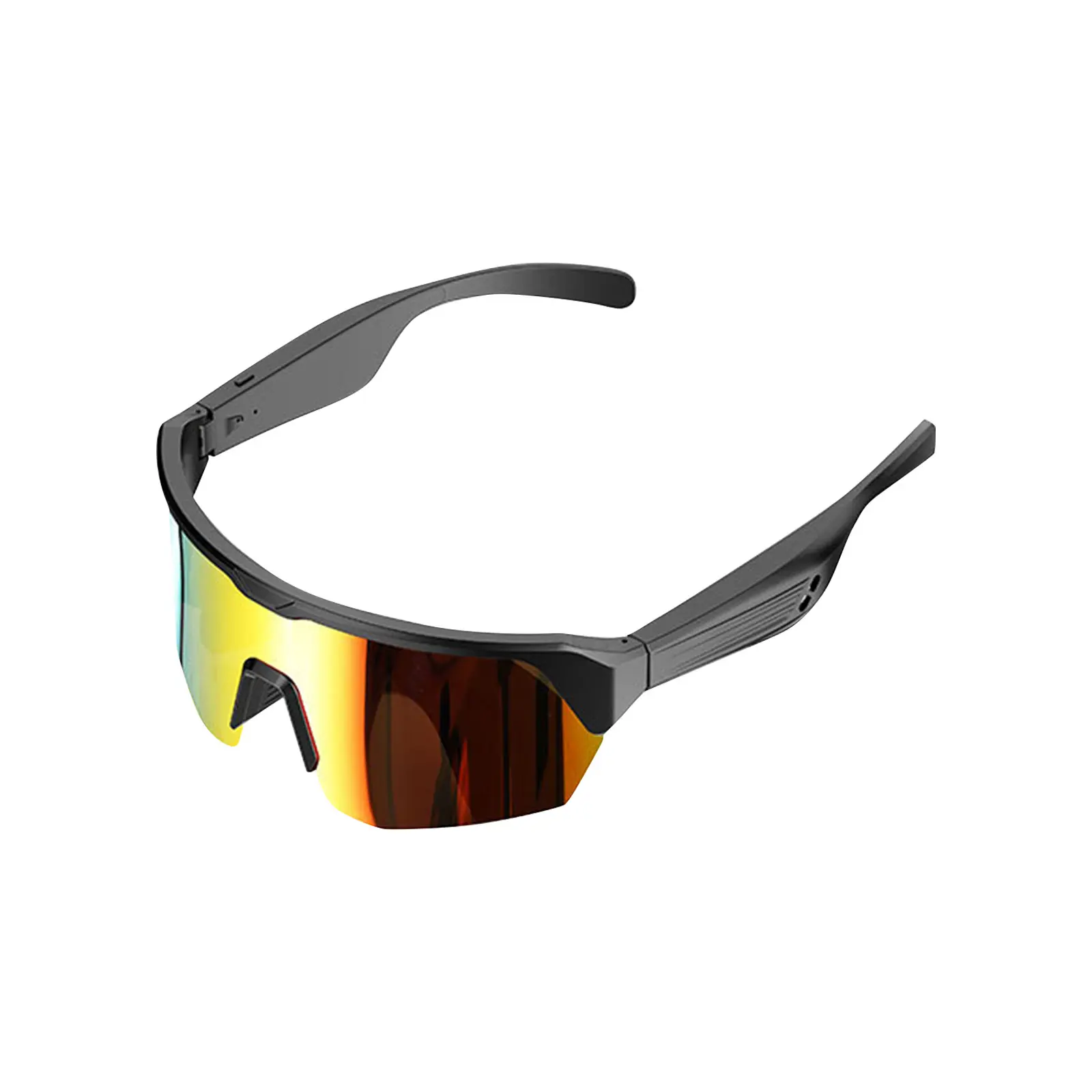 Cycling Glasses Bluetooth Sunglasses For Men Sport Glasses Built In Mic & Open Ear Music Speakers UV Running Sunglasses