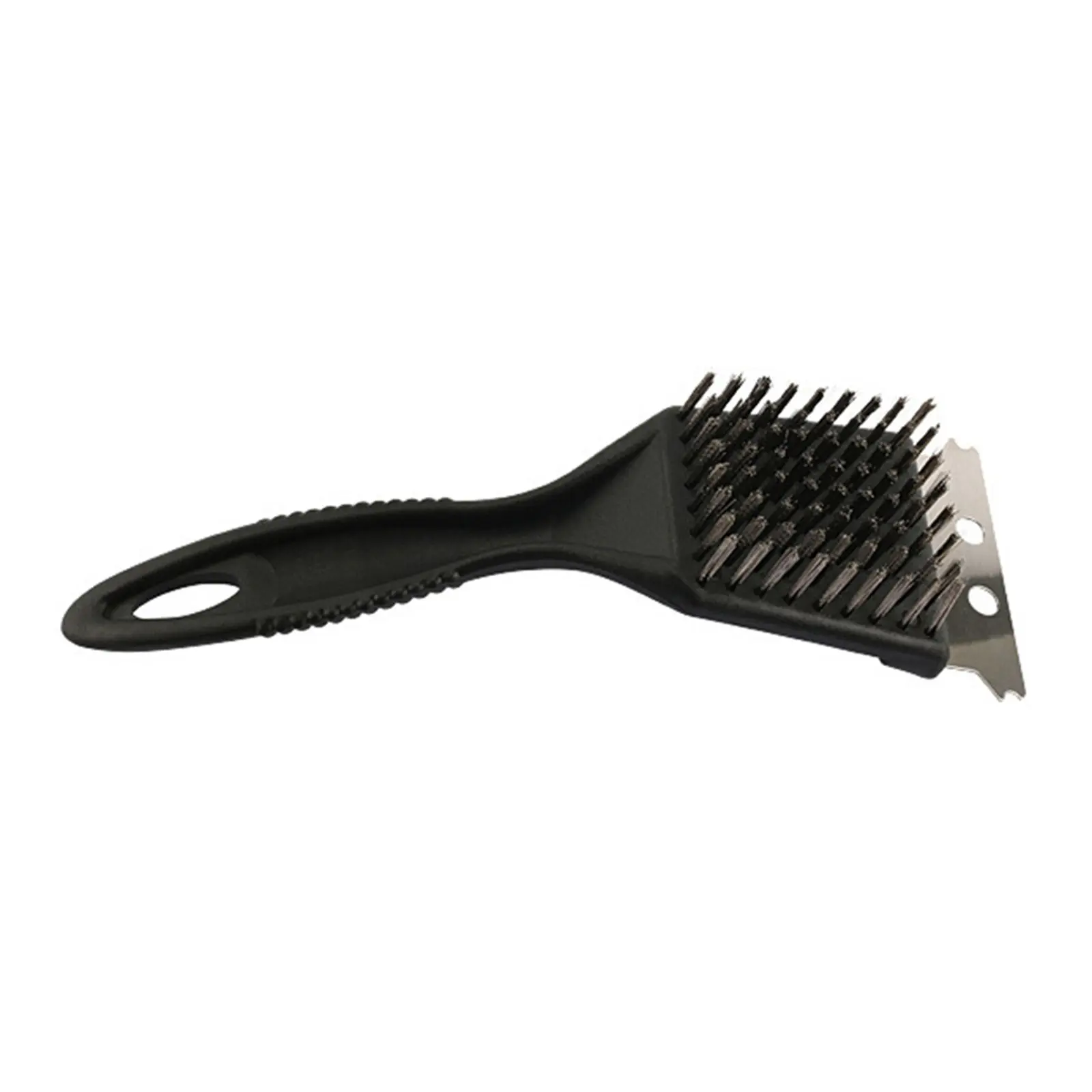 Stainless Steel Wire Cleaning Brush Barbecue Grill Brush Non-stick BBQ Brush Outdoor Home BBQ Accessories Tools ﻿