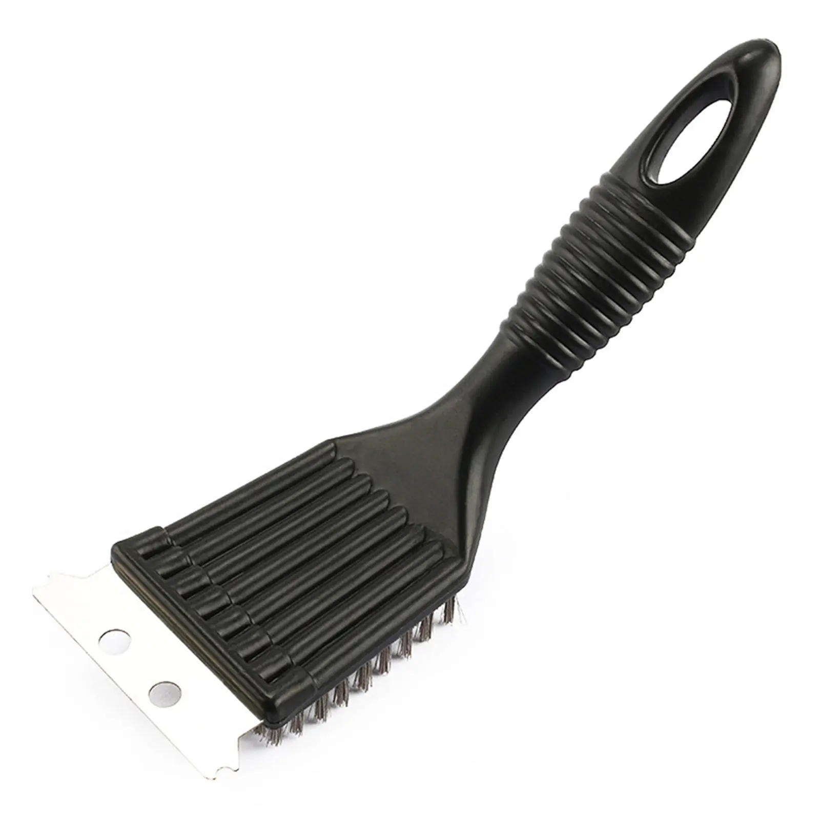 Stainless Steel Wire Cleaning Brush Barbecue Grill Brush Non-stick BBQ Brush Outdoor Home BBQ Accessories Tools ﻿