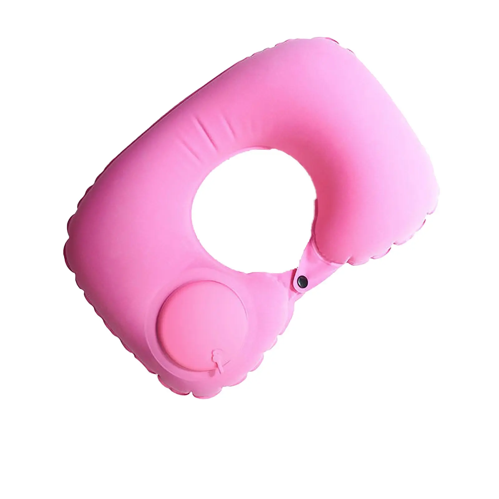 U-Shape Travel Pillow New Pres Inflateble Pillow Neck Portable Folding Outdoor Traveling Car Airplane Inflate Ring Neck Pillows