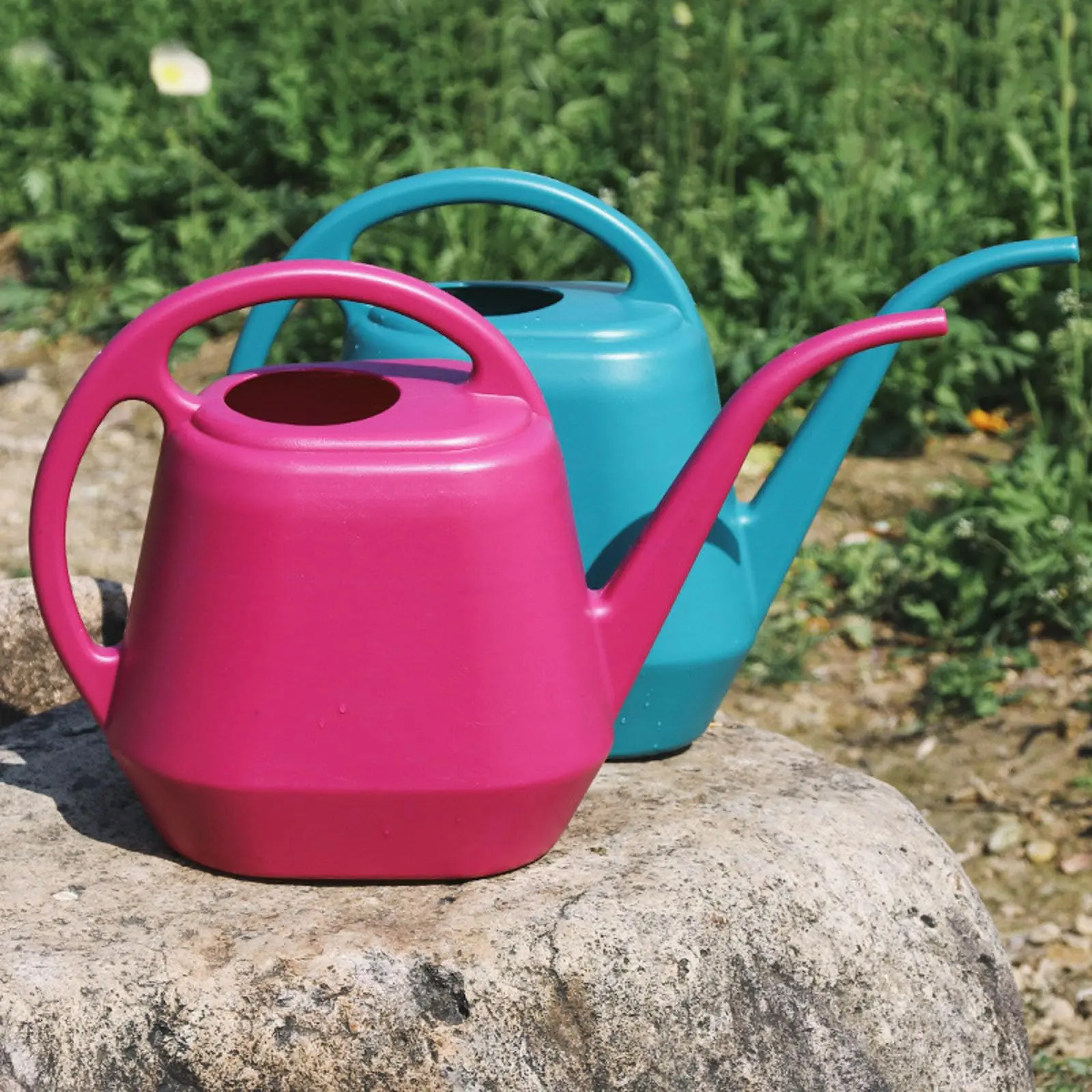 Home Garden 4L Watering Can Long Mouth Large Capacity Plant Sprinkler Garden Tool Lightweight Watering Pot
