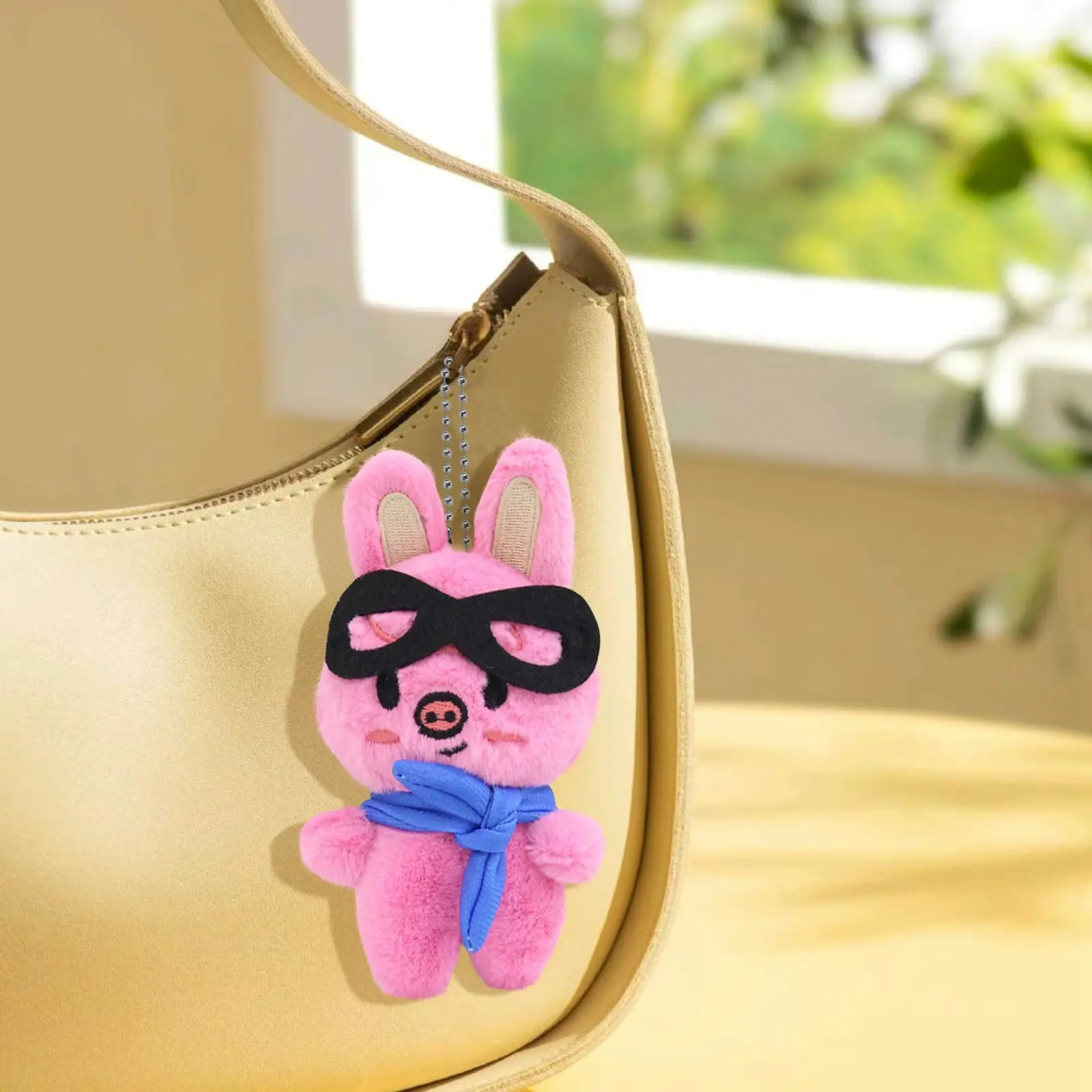 Cartoon Cute Rabbit Husky Chicken Soft Animals Keychains Key Rings Bag Pendants Accessories Gift Keychains cartoon Key Ring